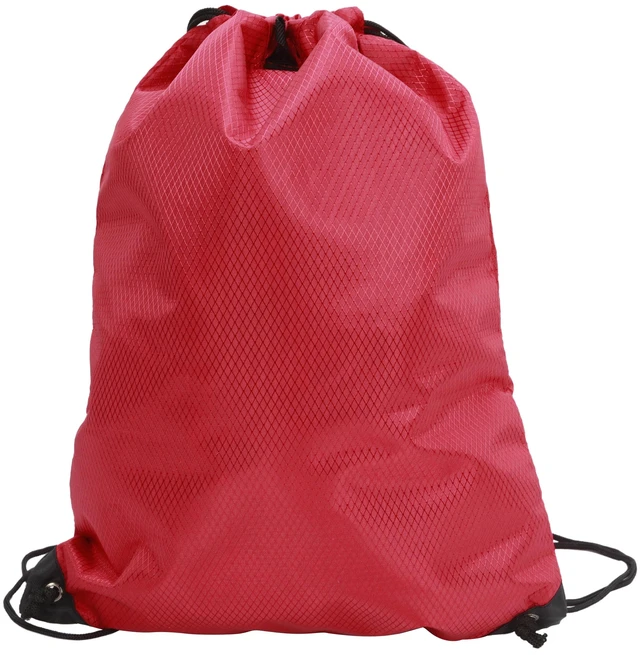 Alt view image 4 of 6 - Athletic Works 11L Unisex Adult Fitness Gym Cinch Sack Backpack, Red