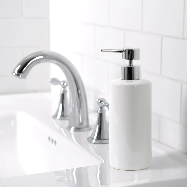 Alt view image 4 of 4 - Mainstays Basic Ceramic Lotion Pump White