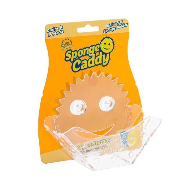 Alt view image 2 of 5 - Scrub Daddy Suction Sink Caddy for Multipurpose Cleaning Sponge