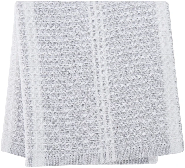 Alt view image 2 of 5 - Better Homes & Gardens 4-Pack Kitchen Towels, Soft Silver