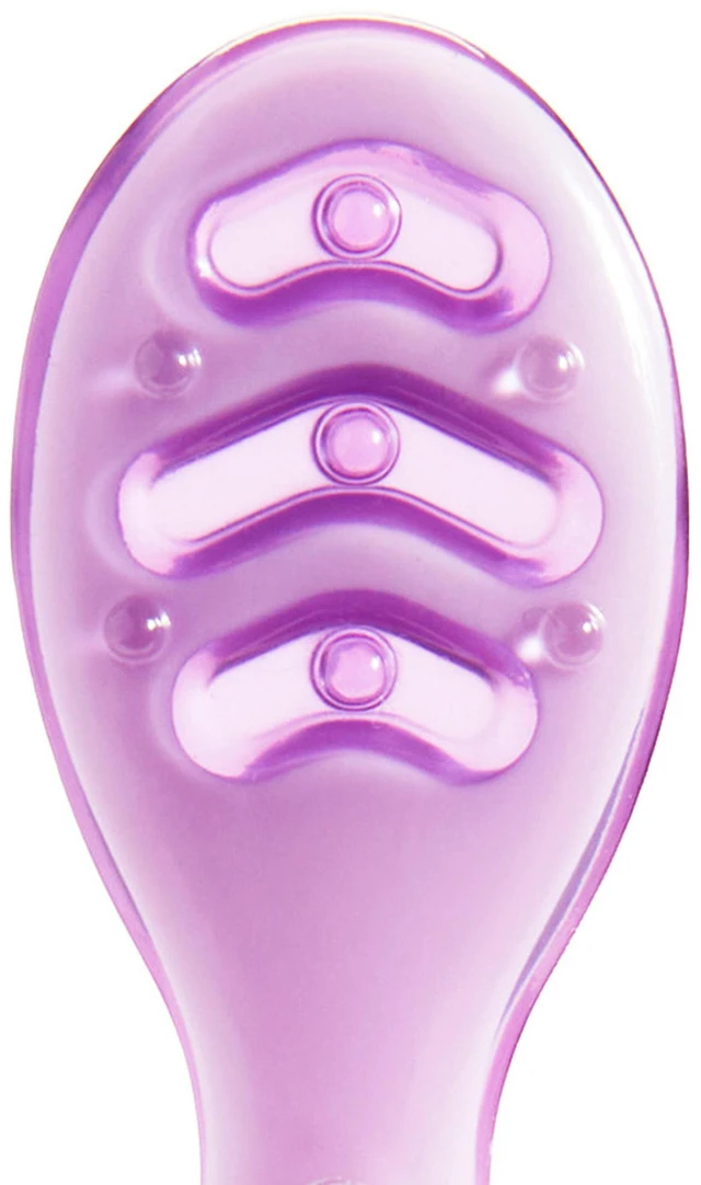 Alt view image 3 of 6 - Munchkin Gentle Dip Multistage First Infant Spoons, Pink/Purple, Unisex, 3 Pack