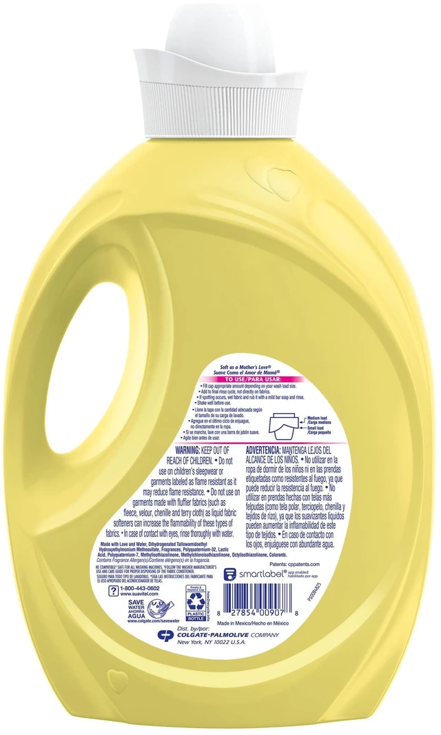 Alt view image 2 of 6 - Suavitel Liquid Fabric Softener, 45 Days of Freshness, Morning Sun Scent, 105 fl oz