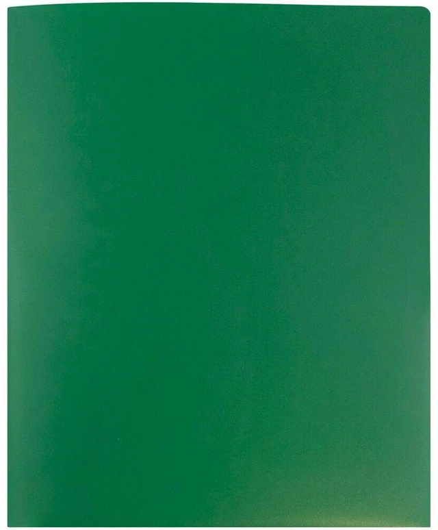 Alt view image 4 of 4 - JAM Paper Heavy Duty Plastic 2 Pocket School Folders, 3/Pack, Green