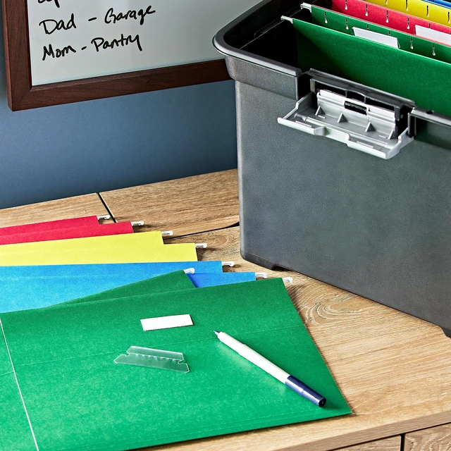 Alt view image 3 of 4 - Pen+Gear Hanging File Folders, Letter Size, Assorted Colors, 25 Count