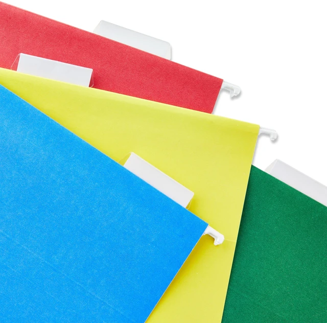 Alt view image 2 of 4 - Pen+Gear Hanging File Folders, Letter Size, Assorted Colors, 25 Count