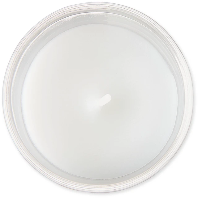 Alt view image 2 of 6 - Way to Celebrate White Unscented Filled Votive Candles in Clear Glass, 12 Pack