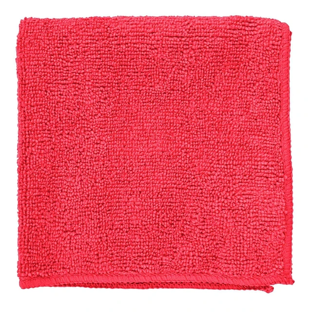 Alt view image 4 of 4 - Etienne Alair Super Soft Microfiber Cleaning Cloth, 12 x 12 Inches, Set of 12, Red