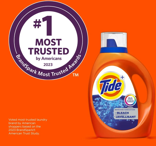 Alt view image 4 of 6 - Tide Bleach Alternative Liquid Laundry Detergent, Original Scent, 84 fl oz, 59 Loads