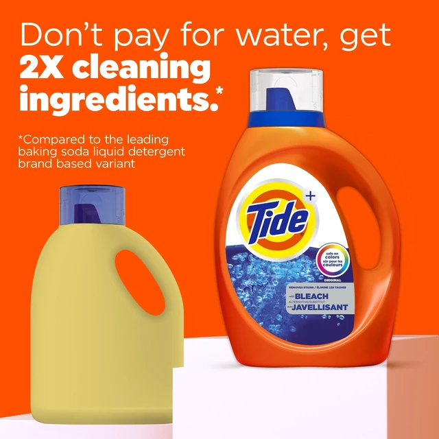 Alt view image 3 of 6 - Tide Bleach Alternative Liquid Laundry Detergent, Original Scent, 84 fl oz, 59 Loads