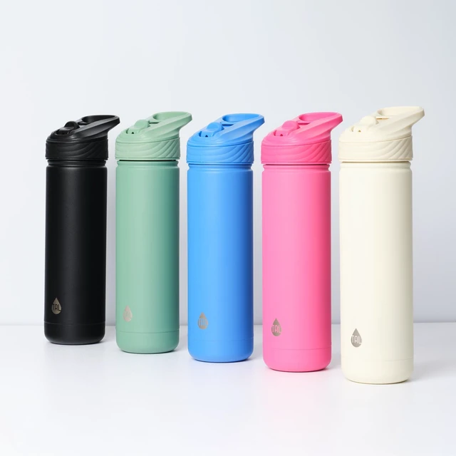 Alt view image 4 of 5 - TAL Ranger 26oz Stainless Steel Water Bottle with Easy Sip Straw, Sage