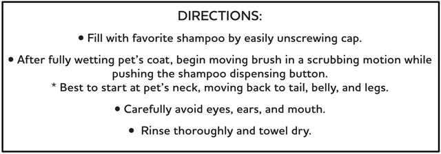 Alt view image 4 of 6 - Vibrant Life Bathing Palm Dog Brush with Shampoo Dispenser, Dog Grooming Hand Brush