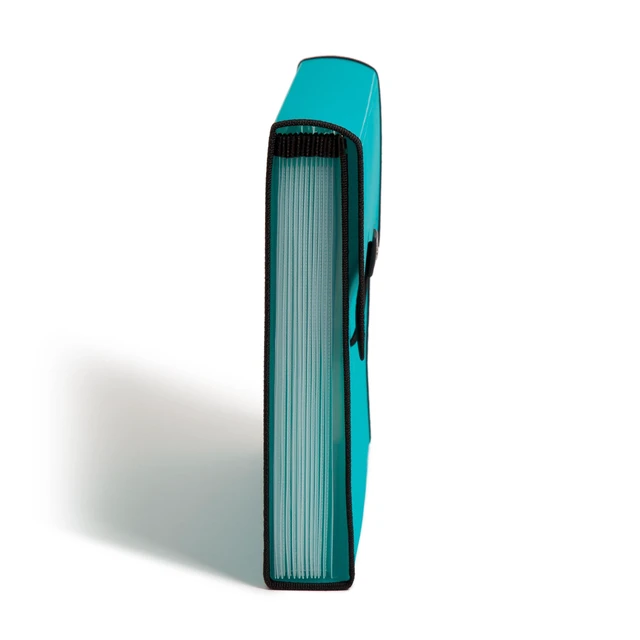 Alt view image 4 of 6 - U Brands Performance Poly 13 Pocket Expandable File Folder Teal