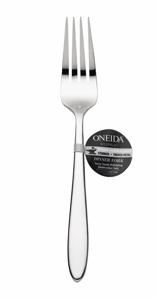 Alt view image 5 of 6 - Oneida Solefield Stainless Steel Dinner Fork (4 Pack)
