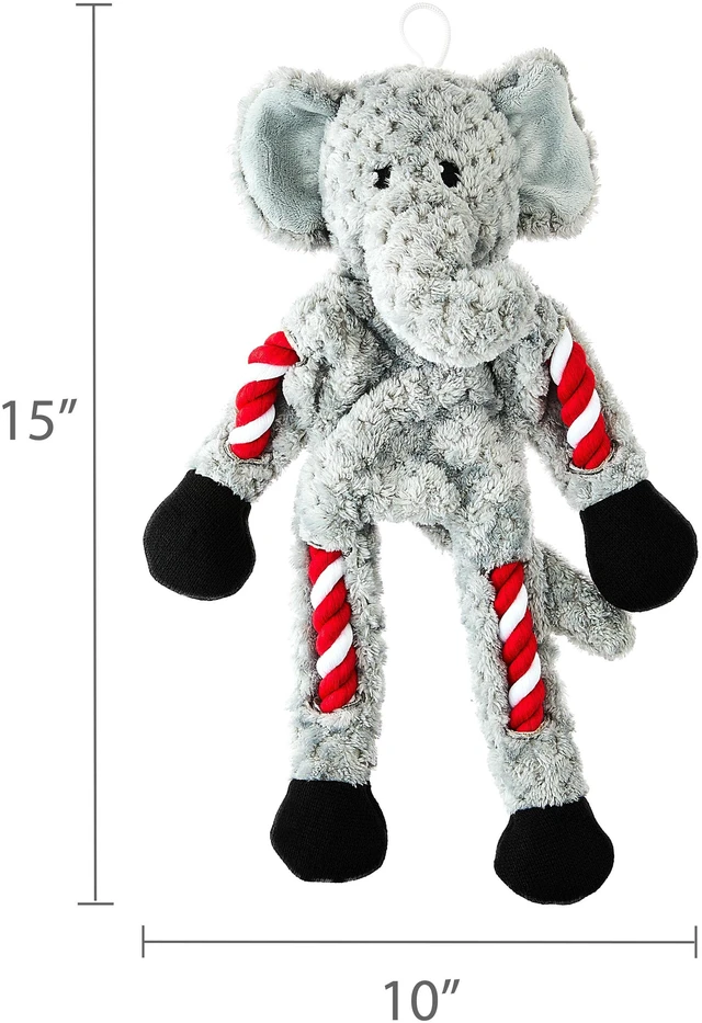 Alt view image 2 of 6 - Vibrant Life Cozy Buddy Rope Elephant Dog Toy, Chew Level 1