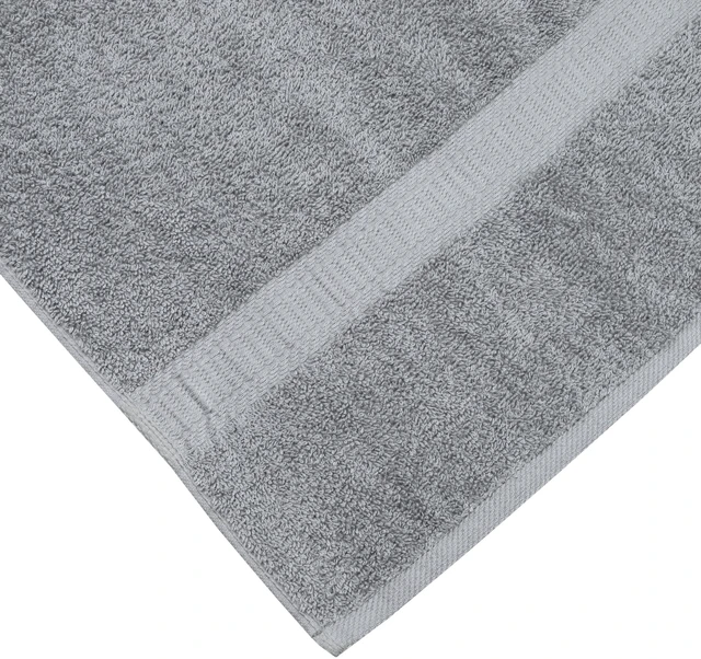 Alt view image 4 of 7 - Mainstays Basic Hand Towel 4-Pack, 100% Cotton, Soft and Absorbent, Grey