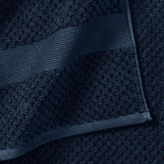 Alt view image 6 of 6 - Better Homes & Gardens Signature Soft Cotton Popcorn Textured Bath Towel, Blue Admiral
