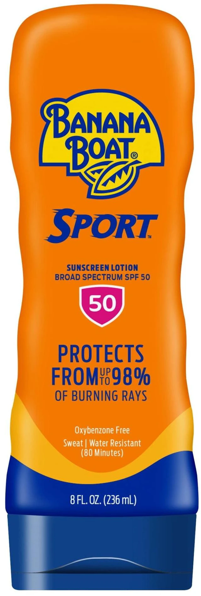 Alt view image 4 of 5 - Banana Boat Sport SPF 50 Sunscreen Lotion, 8 Fl Oz