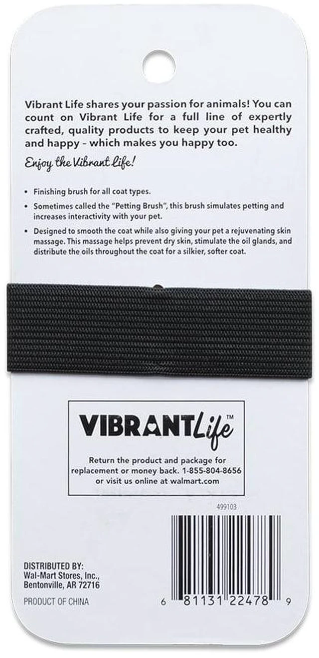 Alt view image 3 of 6 - Vibrant Life Bamboo Large Palm Bristle Brush
