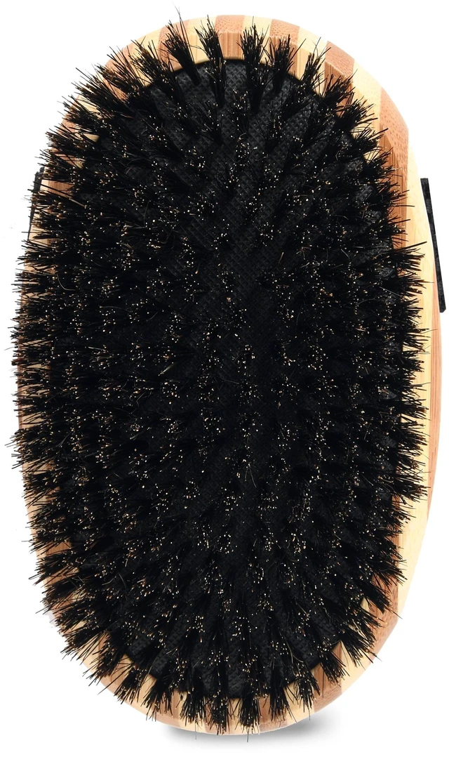Alt view image 4 of 6 - Vibrant Life Bamboo Large Palm Bristle Brush