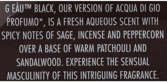 Alt view image 5 of 6 - ParfumsBelcam G'eu Black Eau de Toilette Spray for Men, 3.4 fl oz