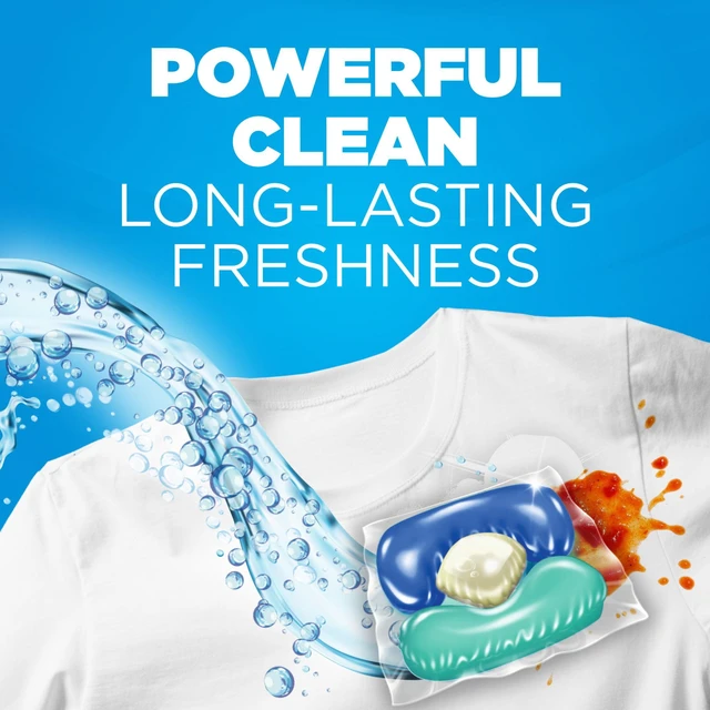 Alt view image 4 of 5 - ARM & HAMMER Clean Burst 5-in-1 Laundry Detergent Power Paks, 42 Count