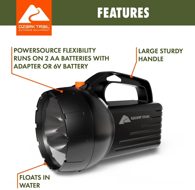 Alt view image 2 of 6 - Ozark Trail Floating LED Lantern Flashlight