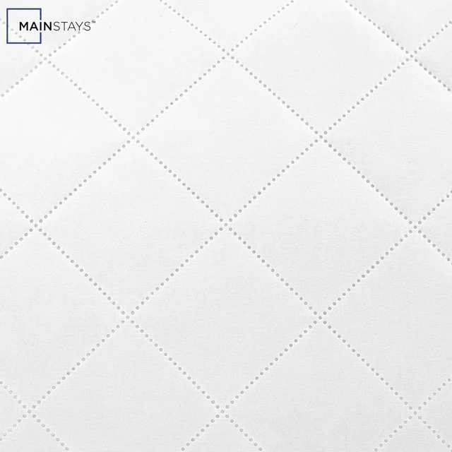 Alt view image 4 of 6 - Mainstays Memory Foam Cluster Bed Pillow, Standard/Queen
