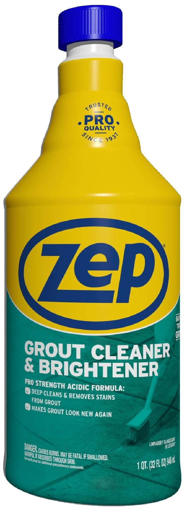 Main image of Zep Commercial Grout Cleaner and Protectant, 32fl oz, Morning Dew Scent