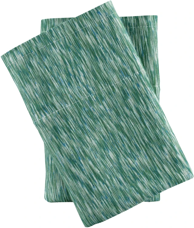 Alt view image 3 of 5 - Mainstays Extra Soft Jersey Pillowcase Set, Standard/Queen, 100% Cotton, Green Sage Crackle, 2 Pieces