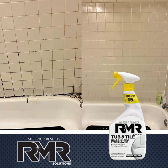 Alt view image 2 of 6 - RMR Mold and Mildew Stain Remover for Tub & Tile, 32-fl oz, Pack of 1