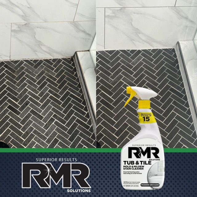 Alt view image 5 of 6 - RMR Mold and Mildew Stain Remover for Tub & Tile, 32-fl oz, Pack of 1