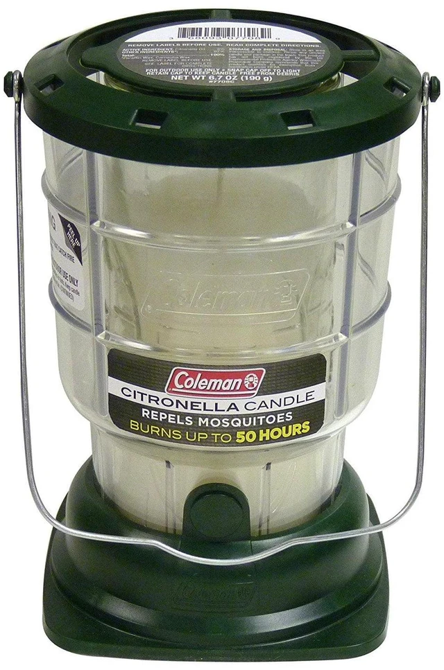 Alt view image 2 of 6 - Coleman Citronella Candle Outdoor Lantern, 70+ Hours, 6.7 Ounce