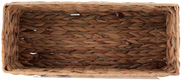 Alt view image 4 of 6 - Better Homes & Gardens Brown Hyacinth Organizer Basket