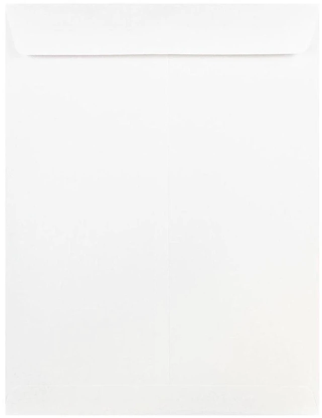 Main image of JAM Paper 9x12 Open End Catalog Commercial Envelopes, White, 25-Pack