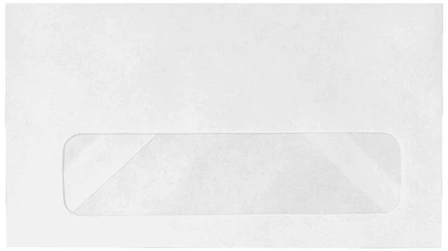 Alt view image 2 of 2 - LUXPaper #6 3/4 Regular Envelopes, 3 5/8 x 6 1/2, Bright White, 50/Pack