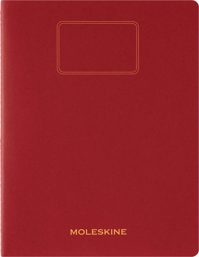 Alt view image 2 of 6 - Moleskine Student Cahier Journal, Soft Cover, Ruled, XXL (8.5" x 11"), Red