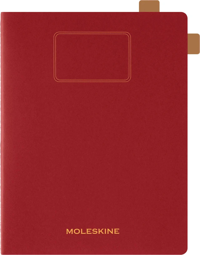 Alt view image 6 of 6 - Moleskine Student Cahier Journal, Soft Cover, Ruled, XXL (8.5" x 11"), Red
