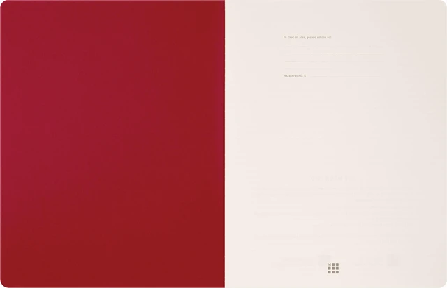 Alt view image 5 of 6 - Moleskine Student Cahier Journal, Soft Cover, Ruled, XXL (8.5" x 11"), Red