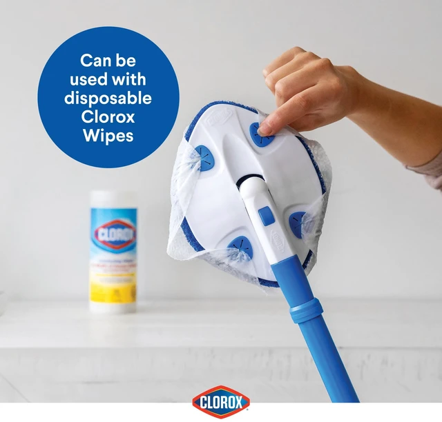 Alt view image 3 of 6 - Clorox Extendable Tub and Tile Scrubber 28.5-Inch