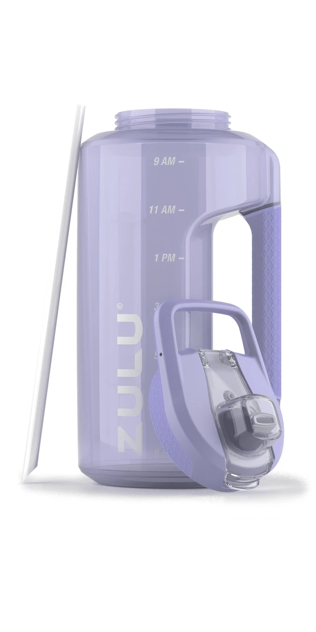 Alt view image 5 of 6 - ZULU Goals 64 oz Half Gallon Plastic Water Jug