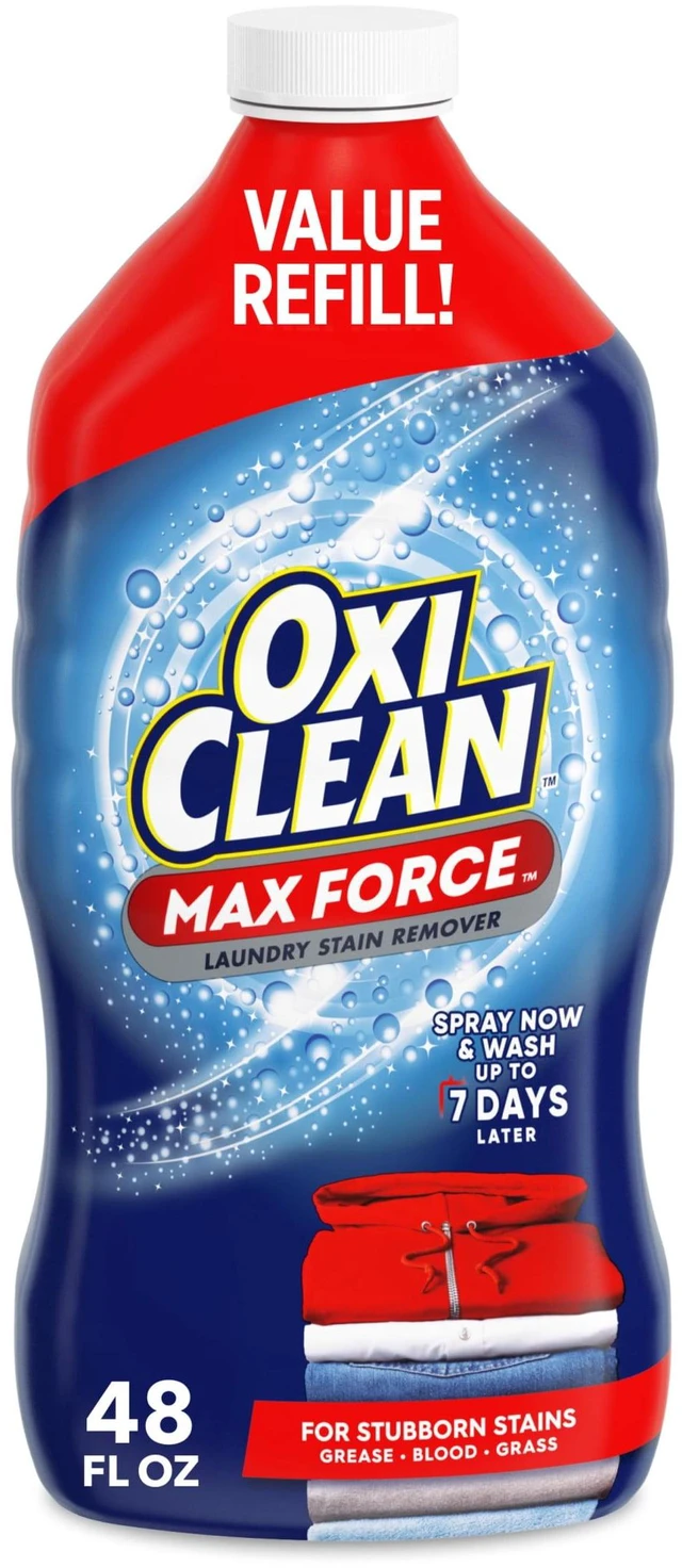 Main image of OxiClean Max Force Laundry Stain Remover Spray Refill, 48 Fl Oz