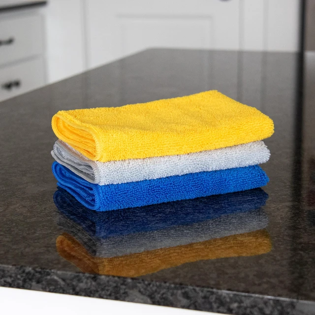 Alt view image 2 of 5 - Stout Stuff Microfiber Cleaning Towels, 24 Count Multicolor