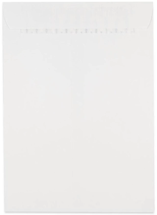 Main image of JAM Paper Peel & Seal Commercial Envelopes, 7.5x10.5 Inches, White, 25-Count