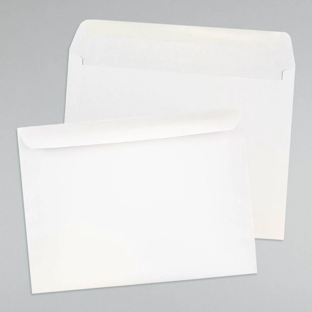 Alt view image 2 of 4 - JAM Paper 9x12 Booklet Commercial Envelopes, White, 25 per Pack