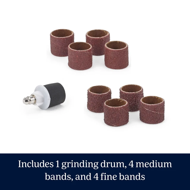Alt view image 3 of 6 - Oster Gentle Paws Nail Grinder Replacement Bands Accessory Kit for Dogs and Cats