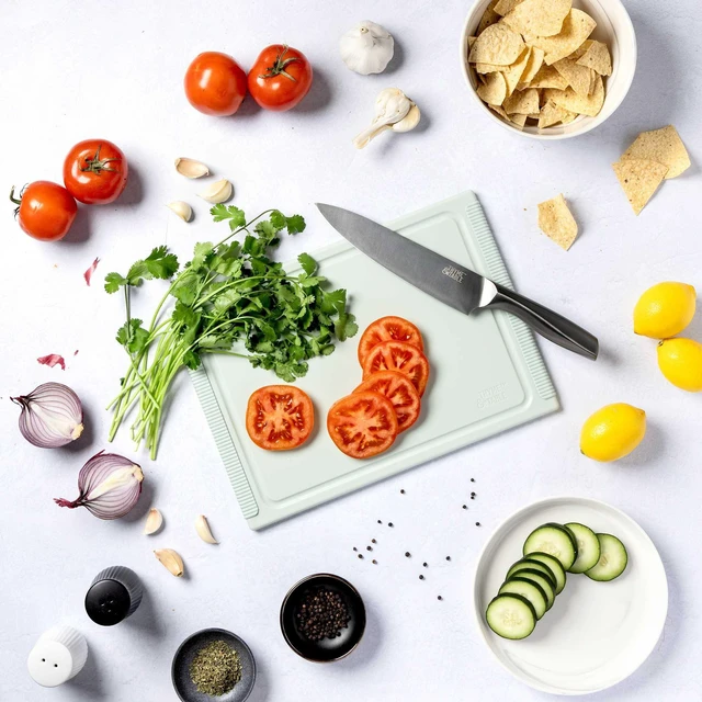 Alt view image 2 of 5 - Thyme & Table Medium Poly Cutting Board, 10x14in, Sage