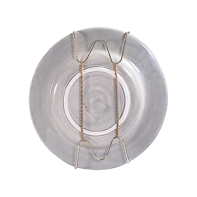 Alt view image 3 of 6 - Better Houseware Plate and Tray Hangers, 10-16In., Brass, 1900/6