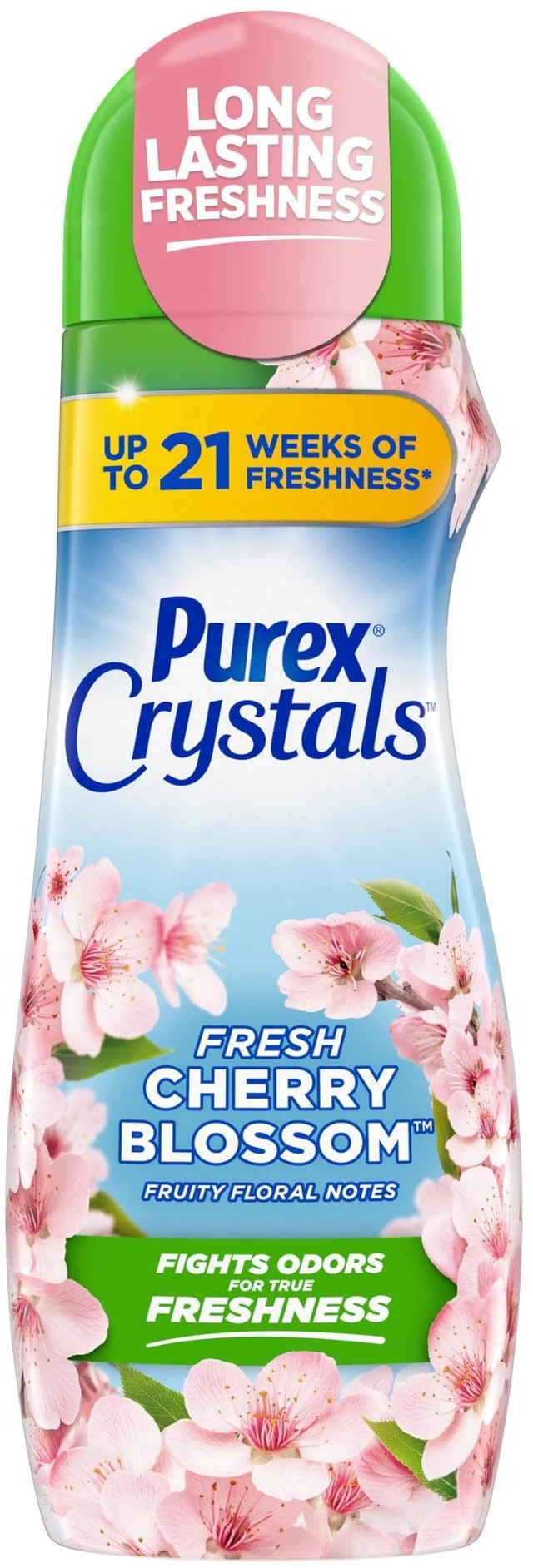 Alt view image 4 of 5 - Purex Crystals Scent Booster, Fresh Cherry Blossom, (3 Pack) 21oz