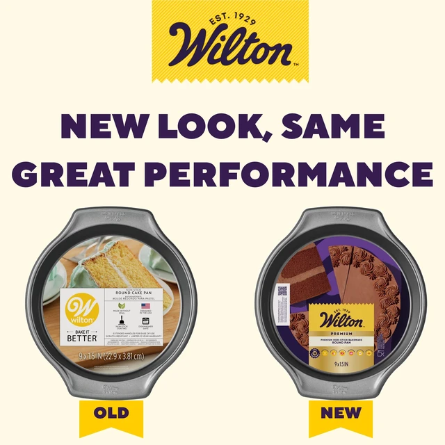 Alt view image 4 of 6 - Wilton Premium Non-Stick 9x2-Inch Round Cake Pan