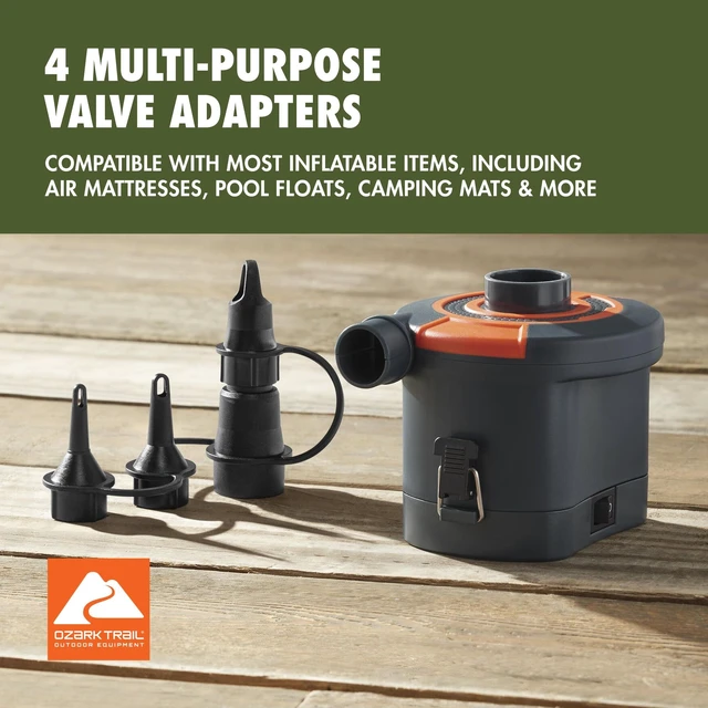 Alt view image 2 of 6 - Ozark Trail D Cell Battery-Powered Electric Air Pump